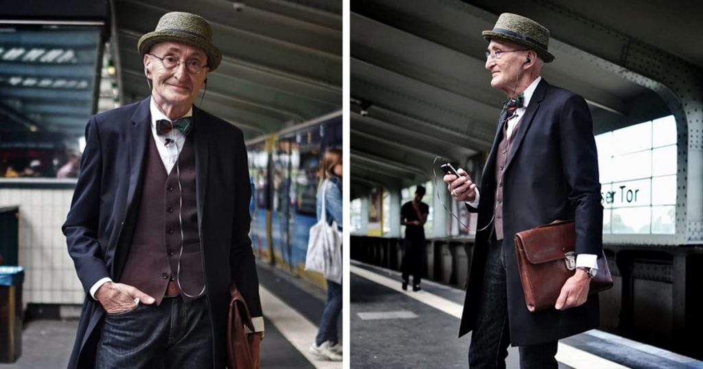 האיש הזה בן 104 ויש לו הרבה יותר סטייל מכל אחד מכם!