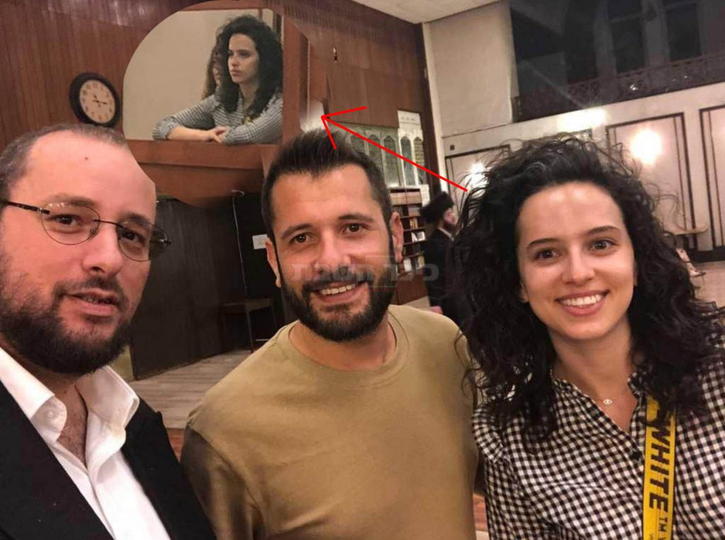 קורין גדעון נקלעה למהומה והופרדה בבית כנסת!