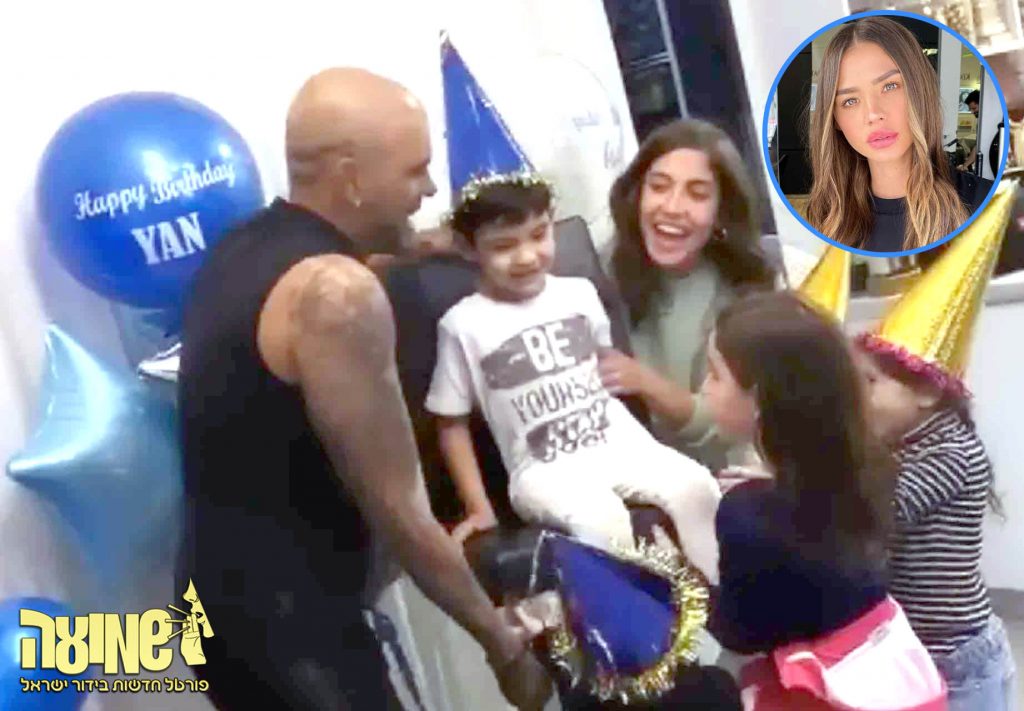 אייל גולן ודניאל גרינברג חוגגים ליאן יומולדת בלי אמא רוסלנה!