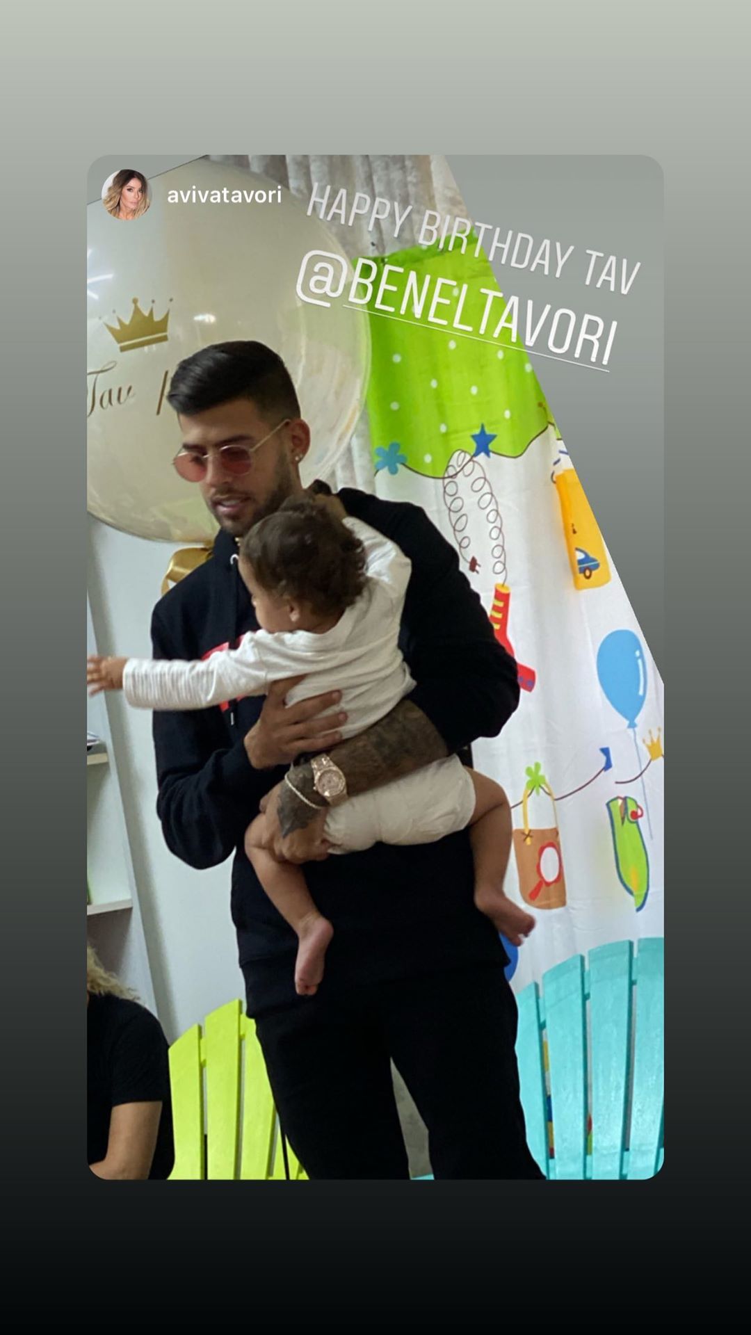 בן אל תבורי ואורטל עמר חגגו יומלדת לילד וחזרו? טוב נו לא ממש