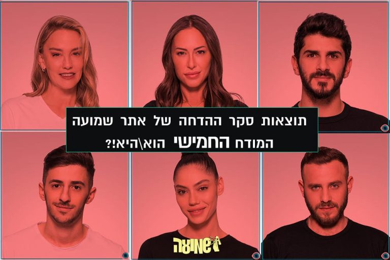המודח החמישי מבית האח הגדול 2020 הוא\היא!?