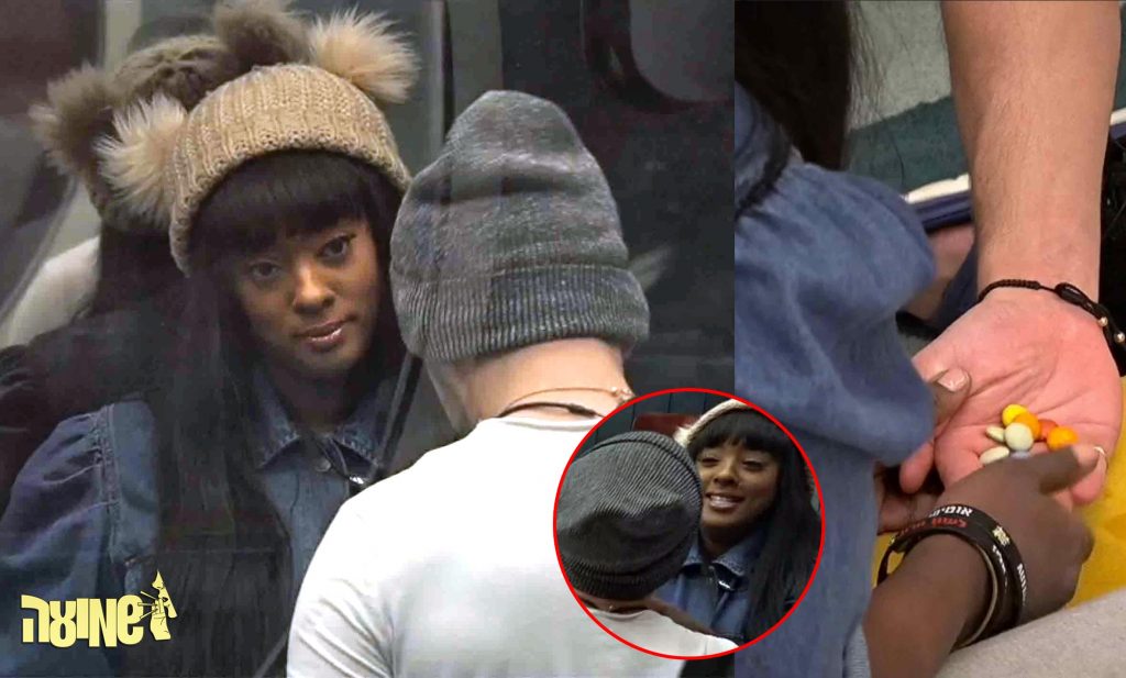 אדם תפס את תקוה מחביאה שוקולד ואיים לחשוף אותה אם לא תתוודה!