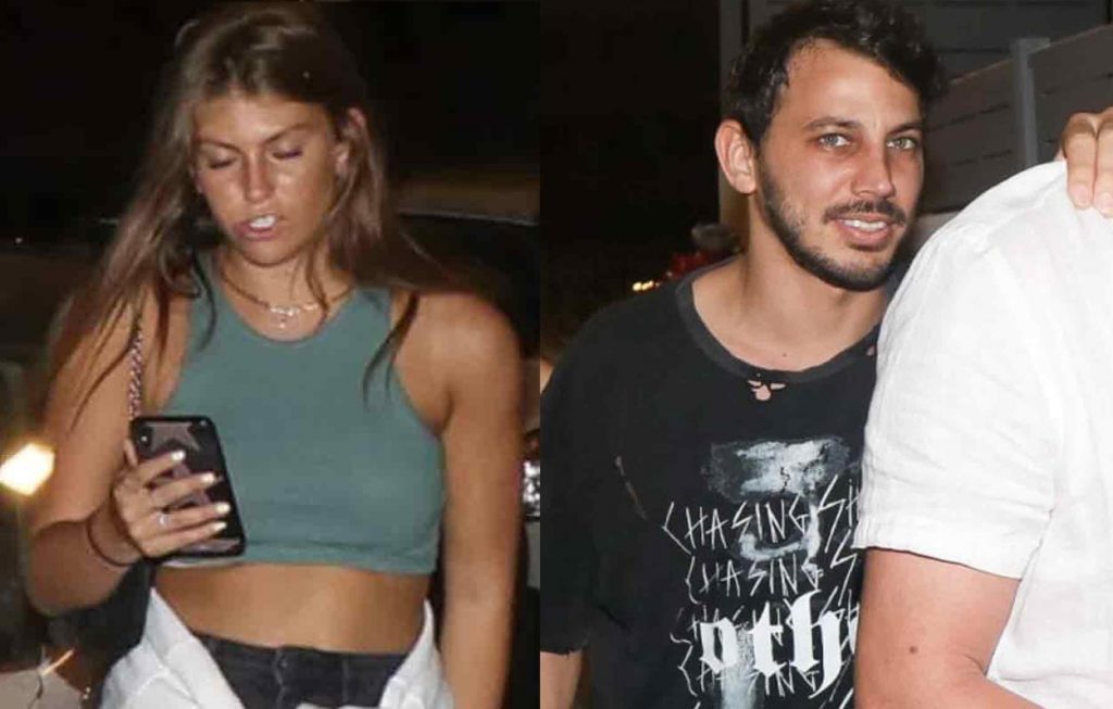 צילום מסך טיילור מלכוב ולירן דנינו נתפסו יחד בכניסה לבית!