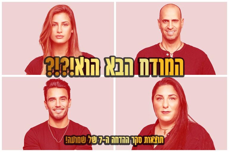תוצאות סקר: המודח ה-7 מבית האח הגדול 2021 הוא\היא!?