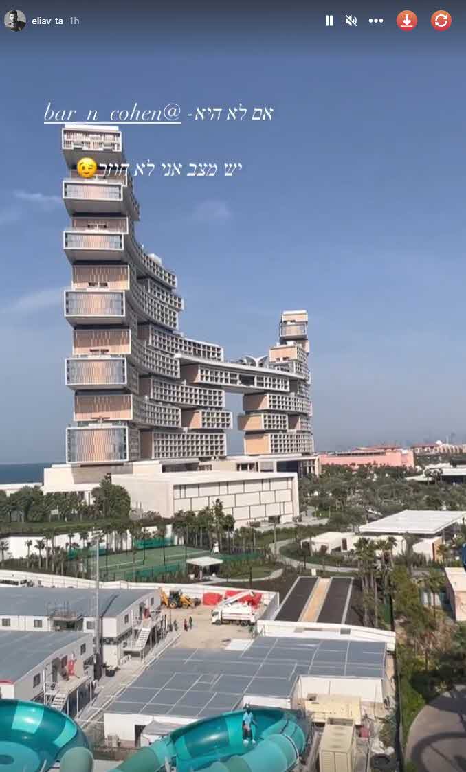 מתכוון להישאר בדובאי? המסר הנועז שאליאב טעטי השאיר לבר כהן