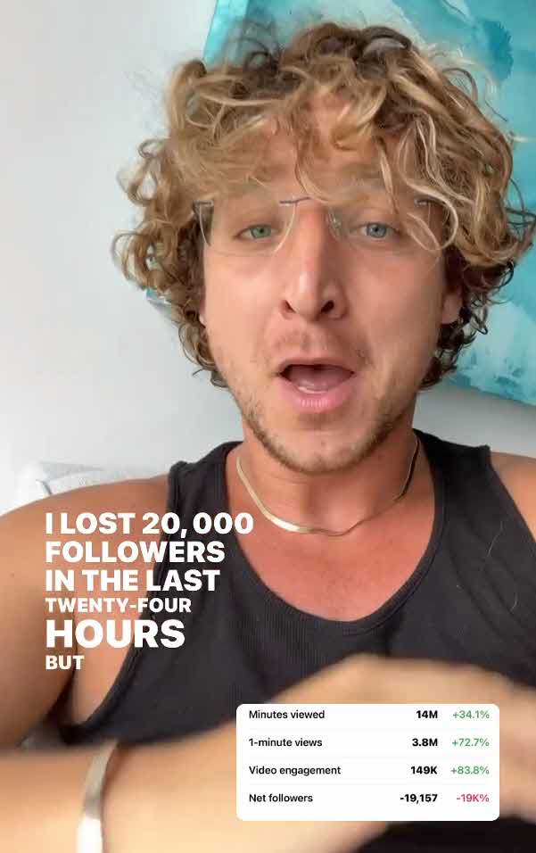 הכוכב המפורסם שיצא לטובת ישראל חשף:"הפסדתי 20 אלף עוקבים ביממה"