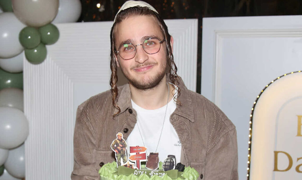 יענקי גולדהבר מתגייס וחוגג: זה התפקיד שמחכה לו בצה"ל