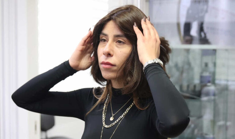 חוזרת בתשובה? שרית פולק נתפסה מודדת פאה וזאת הסיבה