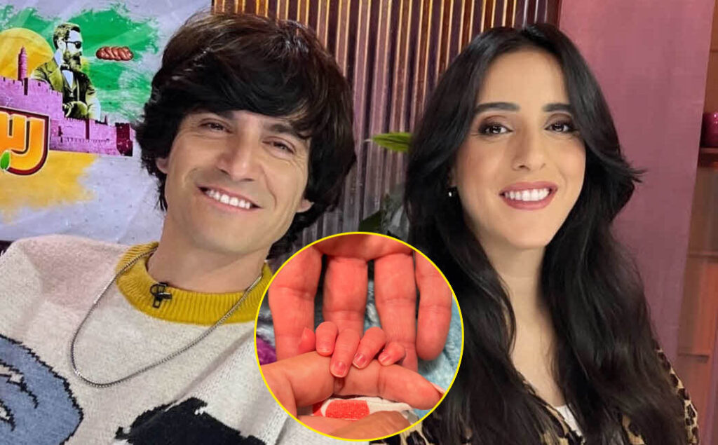 בידיים מלאות: מני ממטרה ופרלה דנוך מציגים את הבייבי