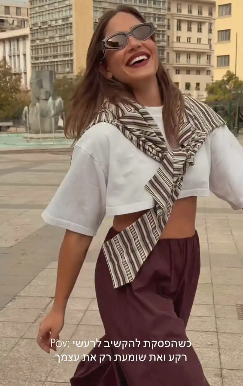 דניאל גרינברג חוטפת ברשת: "עושה פוזות לשגע את אייל"