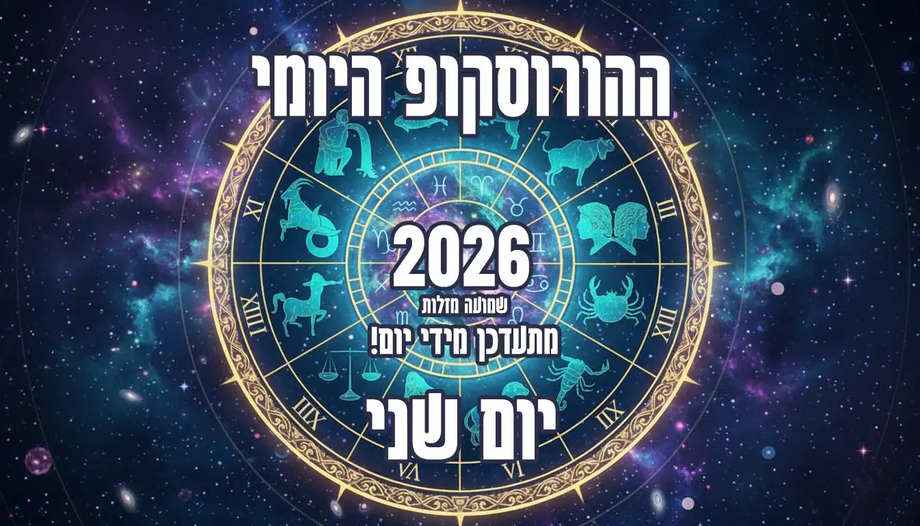 הורוסקופ יום שני