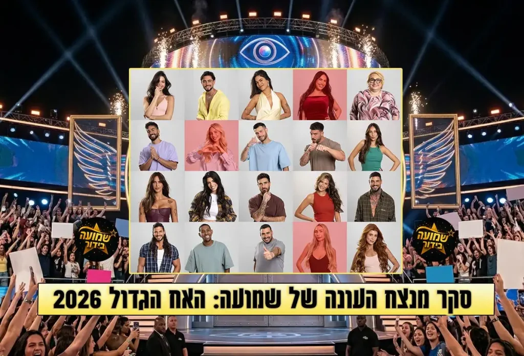 סקר: מי המנצח שלכם בעונת האח הגדול 2026?