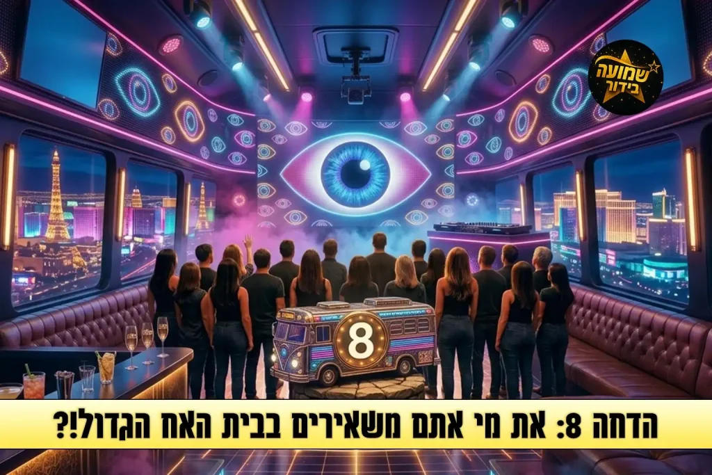 סקר הדחה 8: את מי אתם משאירים בבית האח הגדול 2026?