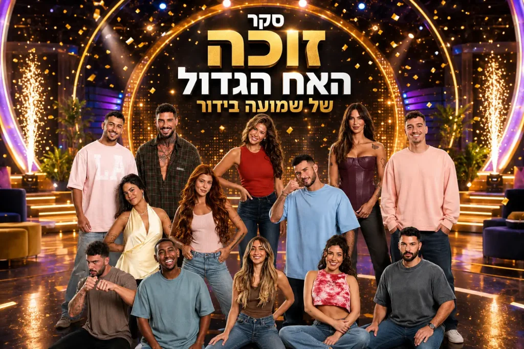 סקר: מי המנצח שלכם בעונת האח הגדול 2026?