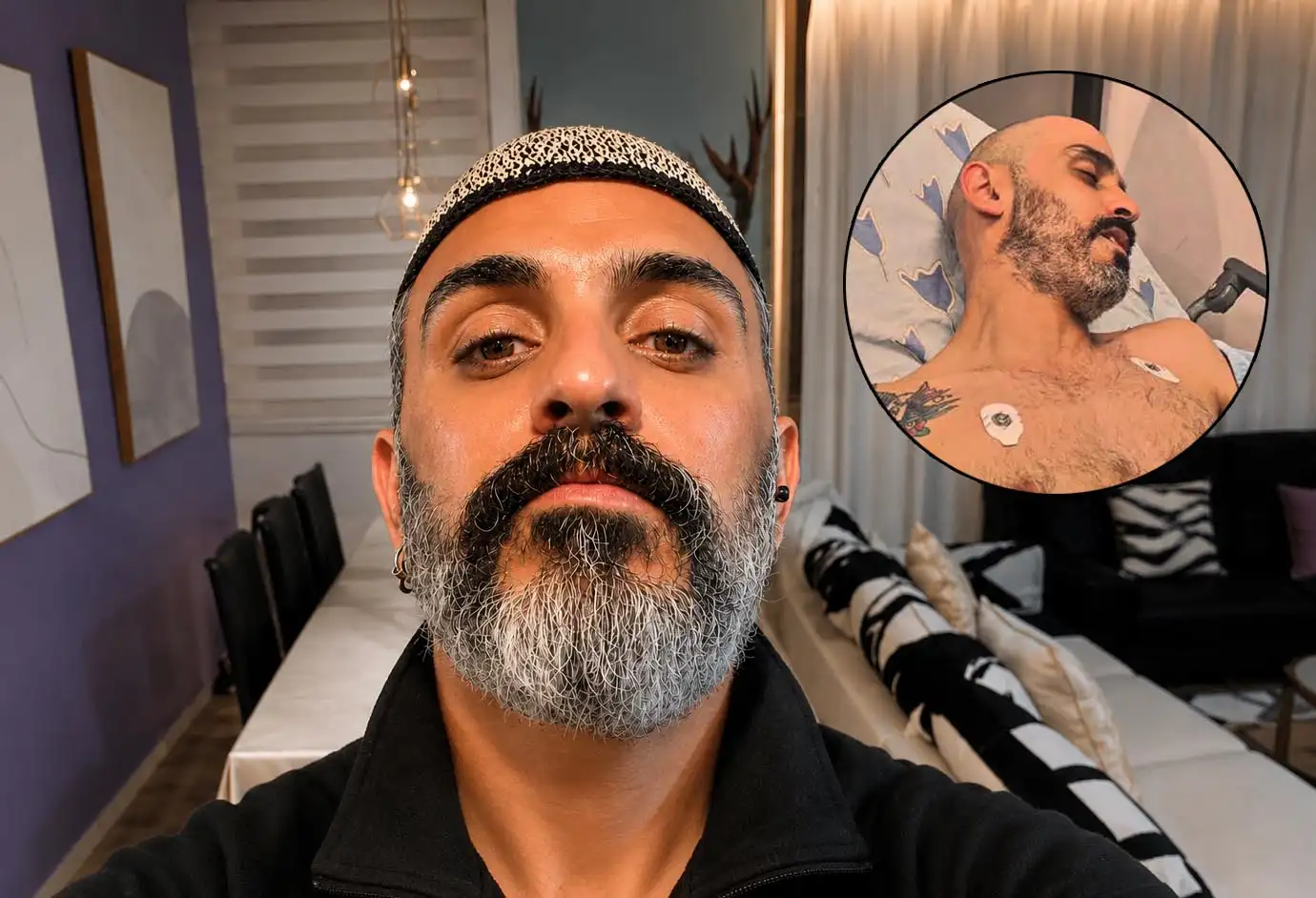 שנה אחרי שכמעט איבד את חייו: כוכב האח הגדול חוזר בתשובה