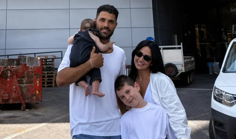אליאב טעטי מתרגש לצד בנו המשותף עם בר כהן: "אמא באיילון"