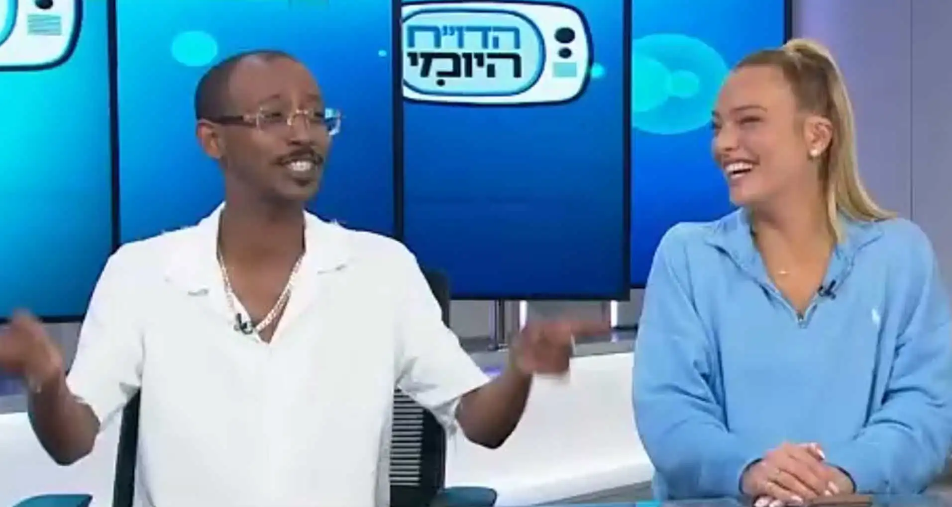 "גם אני מחפש מישהי כזאת": ההצהרה של אברהם אקלום בשידור חי