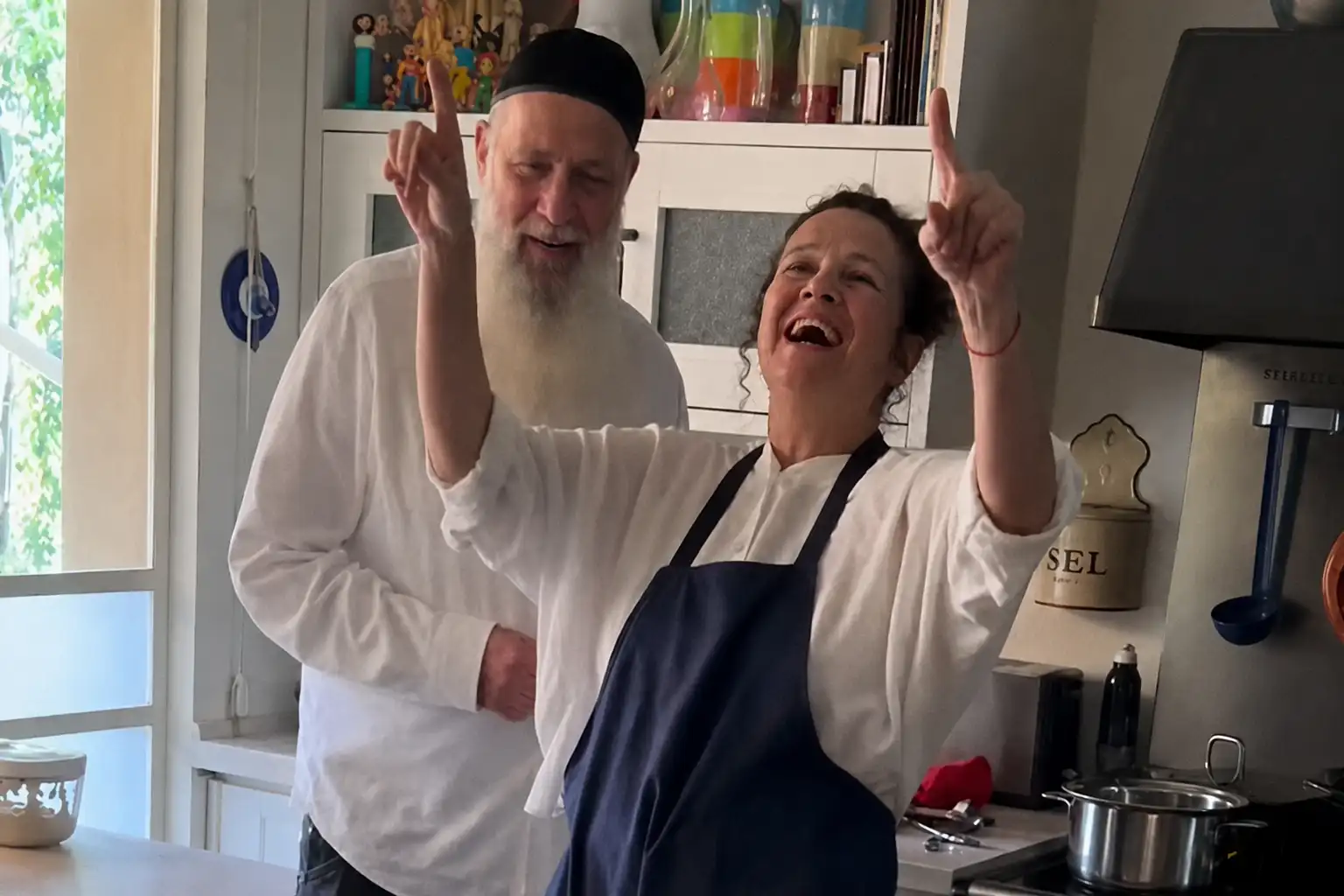 אחרי הגירושים: שולי רנד חוגג לצד אשתו צופית גרנט